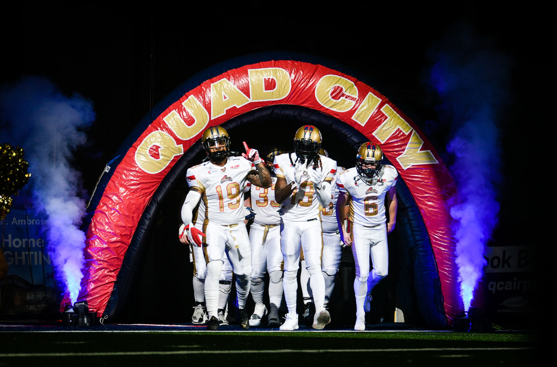 San Diego Strike Force at the Quad City Steamwheelers